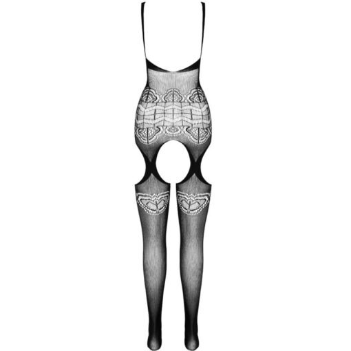 PASSION - COLLEZIONE ECO BODYSTOCKING ECO BS005 NERO - immagine 4