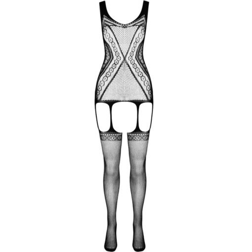 PASSION - COLLEZIONE ECO BODYSTOCKING ECO BS007 BIANCO - immagine 3