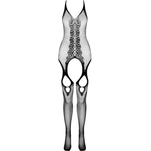 PASSION - COLLEZIONE ECO BODYSTOCKING ECO BS013 NERO - immagine 3