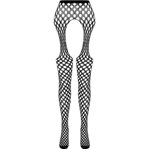 PASSION - COLLEZIONE ECO BODYSTOCKING ECO S003 ROSSO - immagine 3