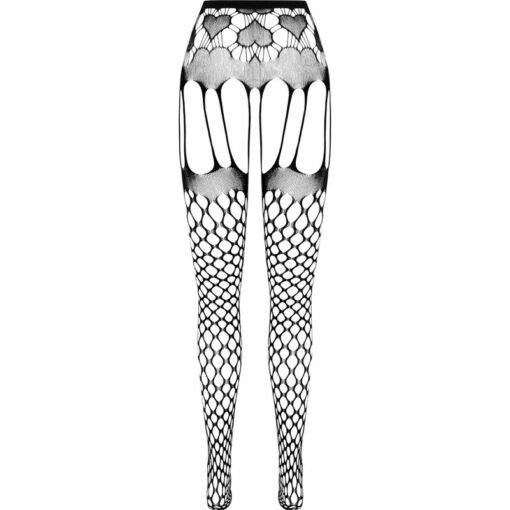 PASSION - COLLEZIONE ECO BODYSTOCKING ECO S009 BIANCO - immagine 4