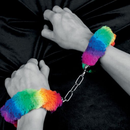 SPENCER & FLEETWOOD - MANETTE IN METALLO FODERATE ARCOBALENO - immagine 3