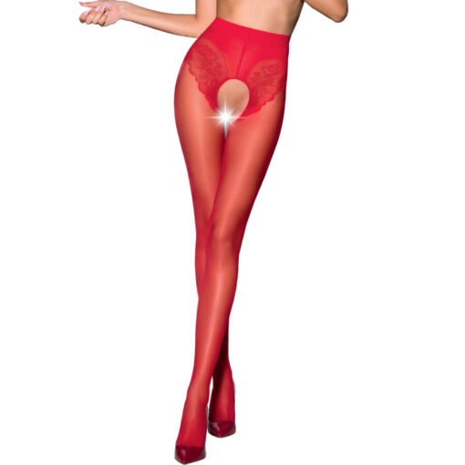 PASSION - TIOPEN 006 COLLANT ROSSO 3/4 30 DEN - immagine 2
