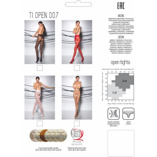 PASSION - TIOPEN 007 COLLANT BIANCO 1/2 20 DEN - immagine 3