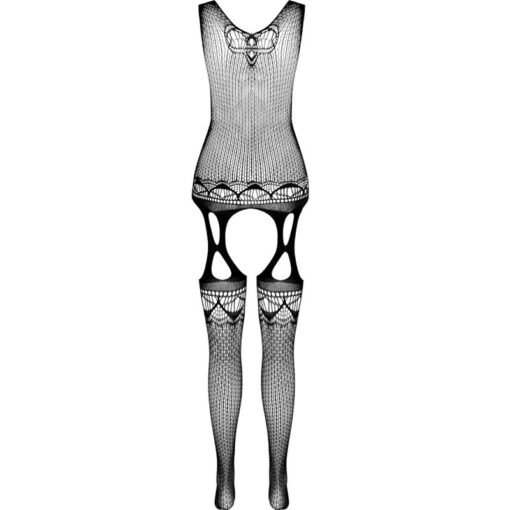 PASSION - BS099 BODYSTOCKING NERO TAGLIA UNICA - immagine 6