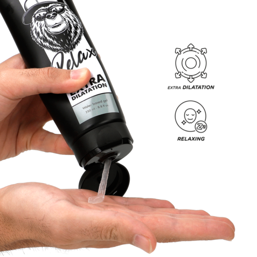 BLACK HOLE - GEL A BASE D'ACQUA DILATAZIONE ANALE 250 ML - immagine 3