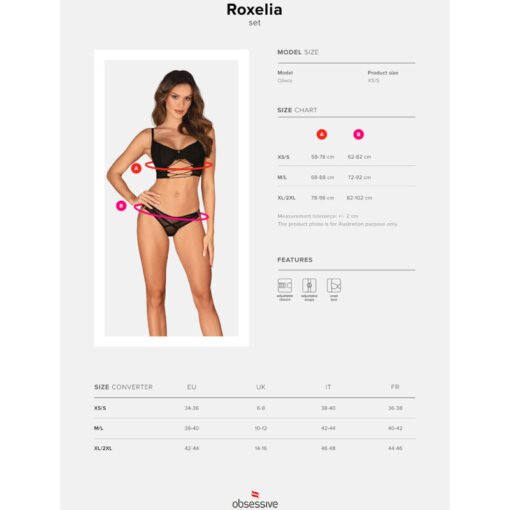 OBSESSIVE - ROXELIA SET DUE PEZZI XS/S - immagine 7
