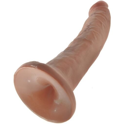 KING COCK - PENE REALISTICO 17.5 CM CARAMEL - immagine 3