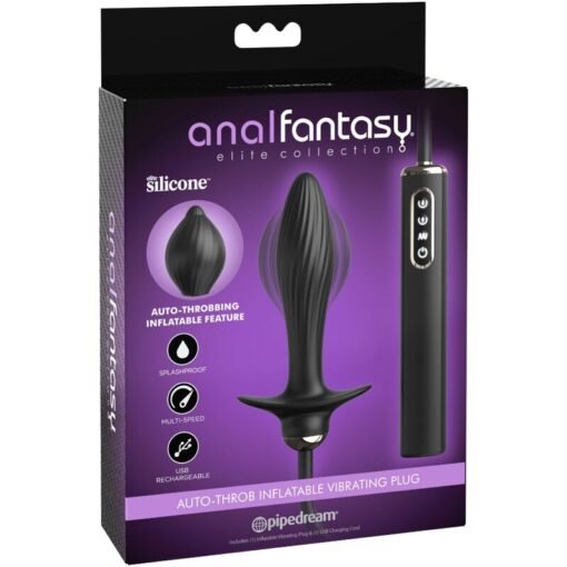 ANAL FANTASY ELITE COLLECTION - PLUG GONFIABILE E VIBRATORE AUTO-THROB - immagine 7