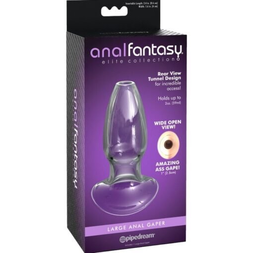 ANAL FANTASY ELITE COLLECTION - DILATATORE IN CRISTALLO ANAL GAPER TAGLIA M - immagine 3