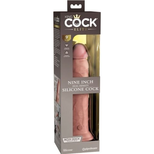 KING COCK - ELITE DILDO REALISTICO IN SILICONE 23 CM - immagine 5