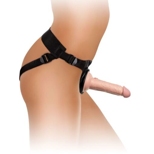 KING COCK - ELITE IMBRAGATURA REGOLABILE CON DILDO 15.2 CM PER PRINCIPIANTI - immagine 4