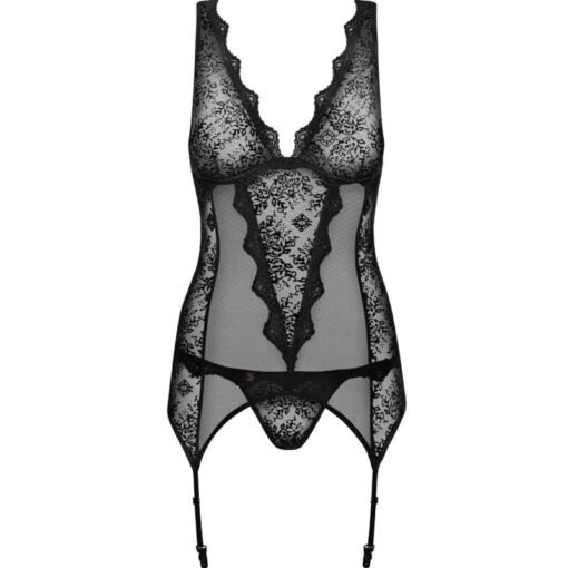 OBSESSIVE - CORSETTO E PERIZOMA EMPERITA XXL - immagine 3
