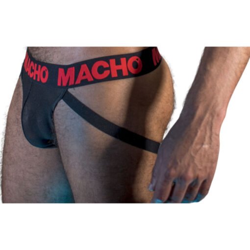 MACHO - MX26X2 JOCK NERO/ROSSO M - immagine 2