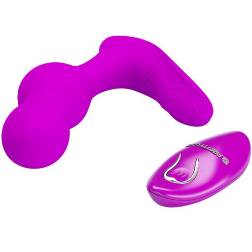 PRETTY LOVE - MASSAGGIATORE VIBRATORE ANALE TERRANCE CON TELECOMANDO - immagine 2