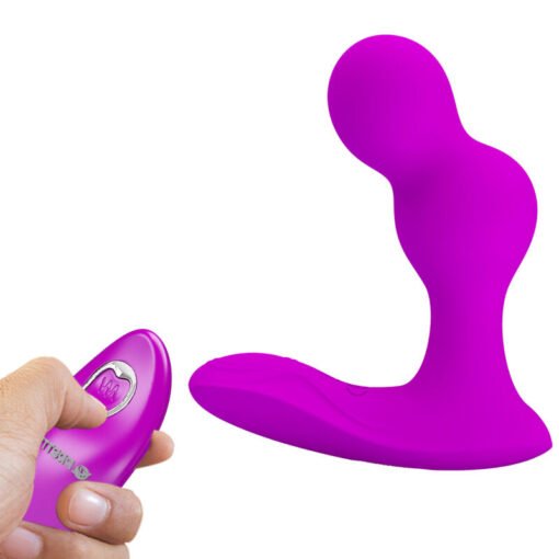 PRETTY LOVE - MASSAGGIATORE VIBRATORE ANALE TERRANCE CON TELECOMANDO - immagine 4