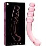 NEBULA SERIES BY IBIZA - MODELLO 14 DILDO IN VETRO BOROSILICATO ROSA 18.5 CM -O- 3 CM