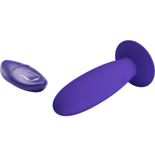 PRETTY LOVE - YOUTH PLUG VIBRATORE ANALE TELECOMANDO VIOLETTO - immagine 2