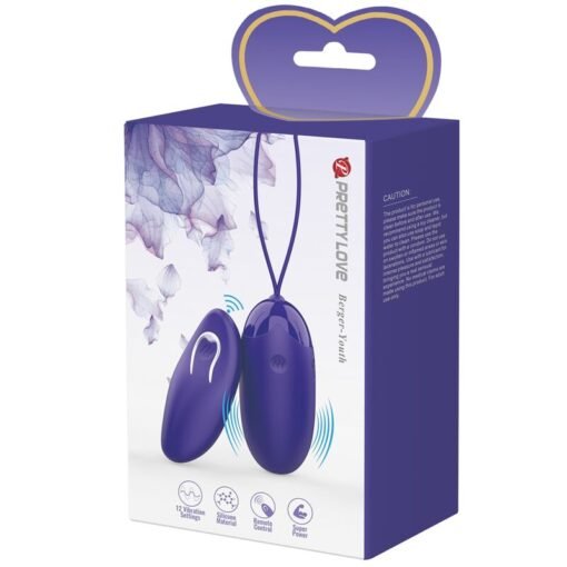 PRETTY LOVE - BERGER YOUTH UOVO VIBRANTE TELECOMANDATO VIOLA - immagine 9