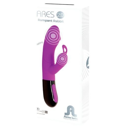 ADRIEN LASTIC - ARES 2.0 RABBIT VIBRATOR VIOLETT - immagine 7