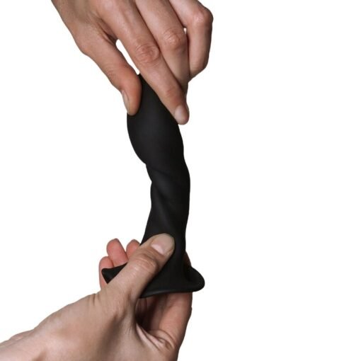 ADRIEN LASTIC - HITSENS 5 SILIKONDILDO SCHWARZ - immagine 2