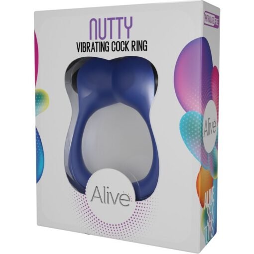 ALIVE - ANELLO VIBRANTE NUTTY BLU - immagine 4