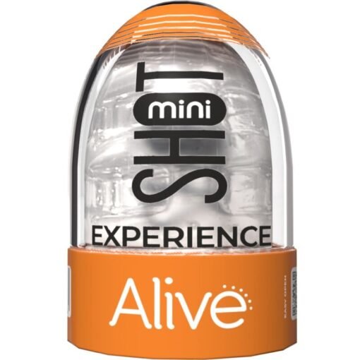ALIVE - SHOT EXPERIENCE MINI MASTURBATORE TRASPARENTE - immagine 5