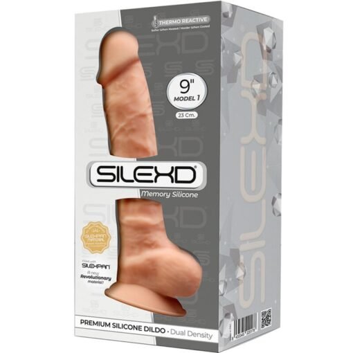 SILEXD - MODELLO 1 PENE REALISTICO PREMIUM SILEXPAN SILICONE 23 CM - immagine 2