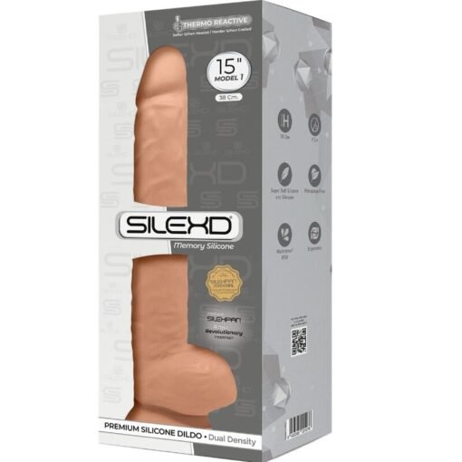 SILEXD - MODELLO 1 PENE REALISTICO PREMIUM SILEXPAN SILICONE 38 CM - immagine 3
