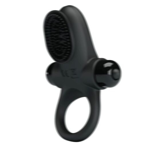 PRETTY LOVE - ANELLO VIBRATORE II PER IL PENE NERO - immagine 3