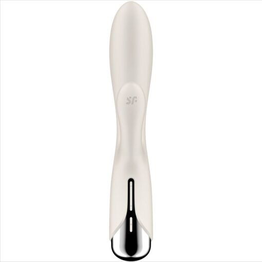 SATISFYER - SPINNING RABBIT 1 STIMOLAZIONE CLITORIDE E PUNTO G BEIGE - immagine 2