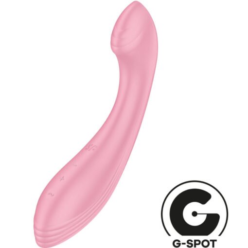 SATISFYER - G-FORCE STIMOLATORE VIBRATORE G-SPOT ROSA - immagine 5