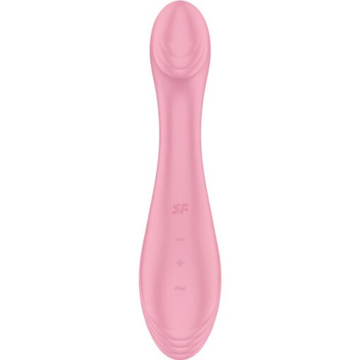 SATISFYER - G-FORCE STIMOLATORE VIBRATORE G-SPOT ROSA - immagine 3