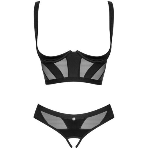 OBSESSIVE - CHIC AMORIA SET 2 PEZZI CUPLESS XL/XXL - immagine 5