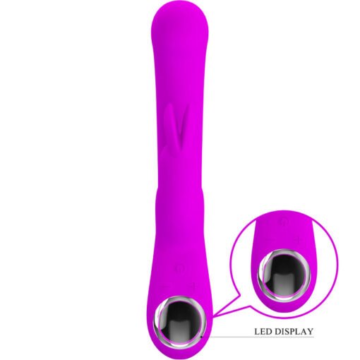 PRETTY LOVE - VIBRATORE LAMAR RABBIT E PUNTO G VIOLA - immagine 9