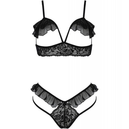 PASSION - DOLLY SET DUE PEZZI NERO L/XL - immagine 3
