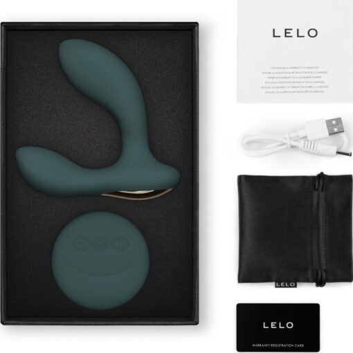 LELO - MASSAGGIATORE PROSTATICO CON TELECOMANDO HUGO 2 VERDE - immagine 2