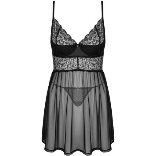 OBSESSIVE - SET CHEMERIS BADYDOLL E PERIZOMA M/L - immagine 5
