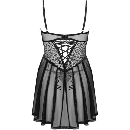 OBSESSIVE - SET CHEMERIS BADYDOLL E PERIZOMA M/L - immagine 6