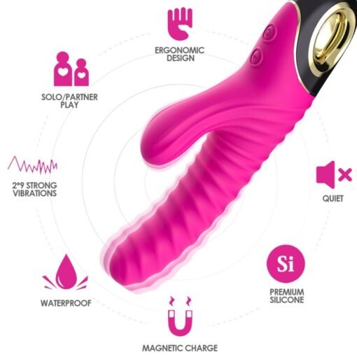 ARMONY - VIBRATORE ETERNITY IN SILICONE FUCSIA - immagine 3