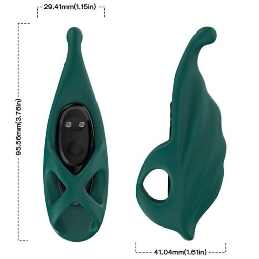 ARMONY - STIMOLATORE E VIBRATORE PER DITA VERDE - immagine 4