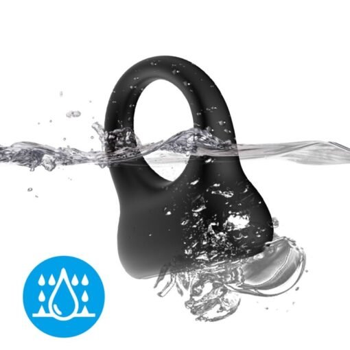 ARMONY - ANELLO VIBRATORE NERO - immagine 2