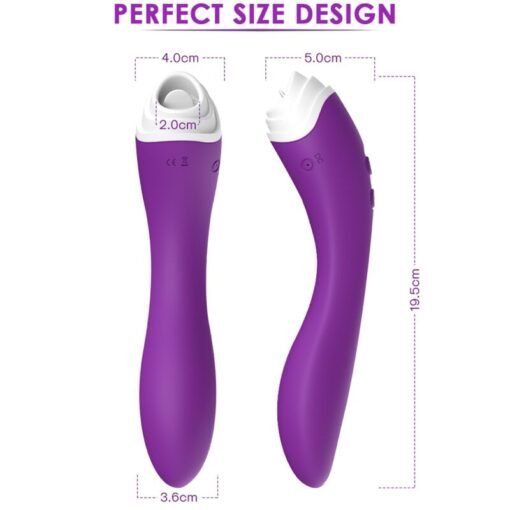 ARMONY - FAIRYLAND LECCATA CLIT VIBRANTE E VIBRATORE VIOLA - immagine 4
