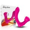 ARMONY - SECRETKISS LECCARE IL CLITORITE VIBRANTE E IL VIBRATORE CURVO FUCSIA