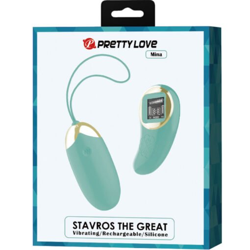 PRETTY LOVE - MINIERA DI UOVO VIBRANTE CON TELECOMANDO VERDE - immagine 6
