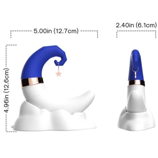 ARMONY - SWEETMOON LECCATA CLIT VIBRANTE E PUNTO G BLU - immagine 3