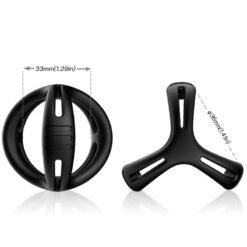 Alternative view of ARMONY - X-RING MULTIPOSIZIONE NERO
