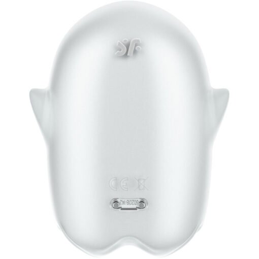 SATISFYER - GHOST AIR PULSE & VIBRATORE BIANCO - immagine 3