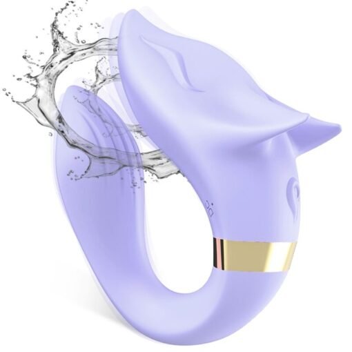 ARMONY - VIBRATORE FOX PER COPPIA TELECOMANDO VIOLA - immagine 2