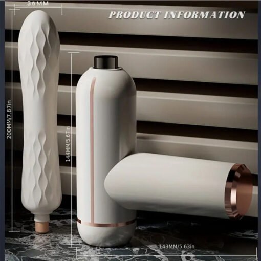 ARMONY - VIBRATORE FKING MACHINE REGOLABILE E AUTOMATICO BIANCO - immagine 7